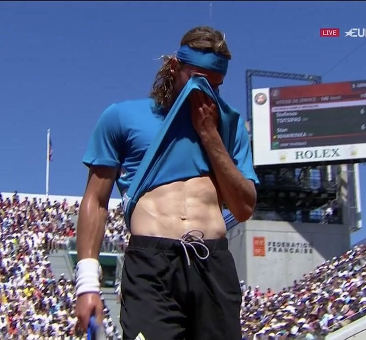 Naked Sexy Stefanos Tsitsipas